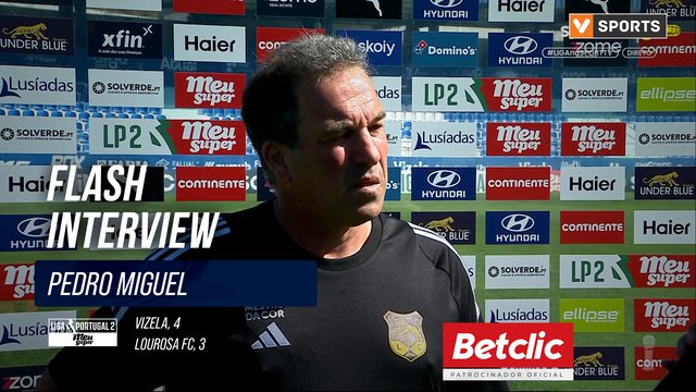 Flash Interview Pedro Miguel (Lourosa)