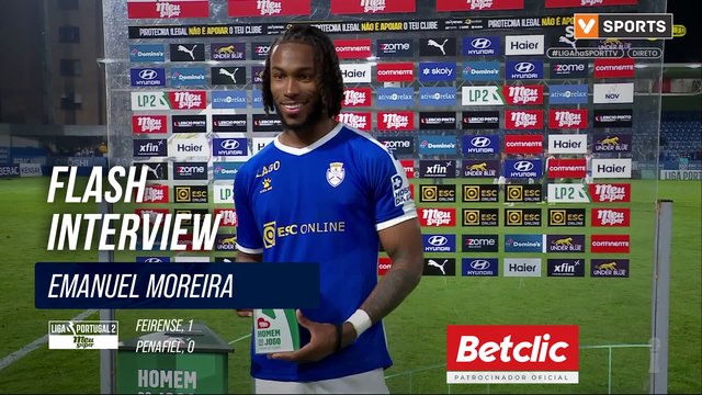 Flash Interview Emanuel Moreira (Feirense)