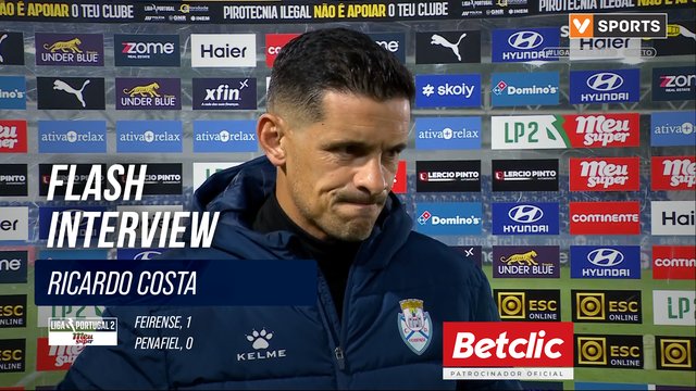 Flash Interview Ricardo Costa (Feirense)