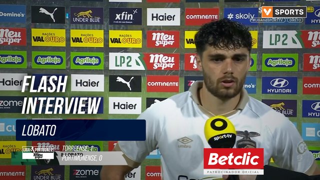 Flash Interview Lobato (Portimonense)