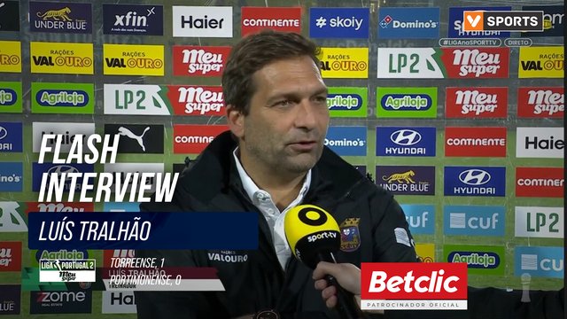 Flash Interview Luís Tralhão (Torreense)