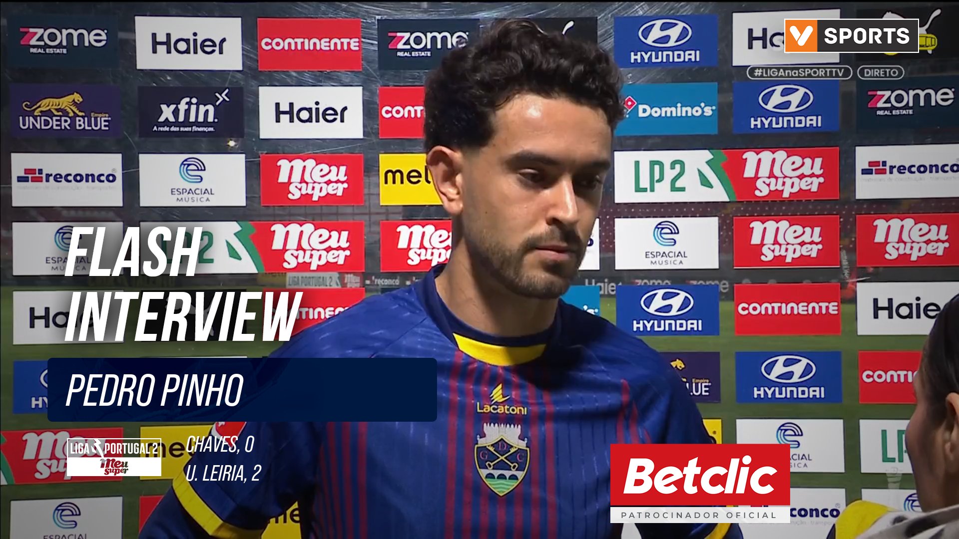 Chaves, Flash Interview, Pedro Pinho