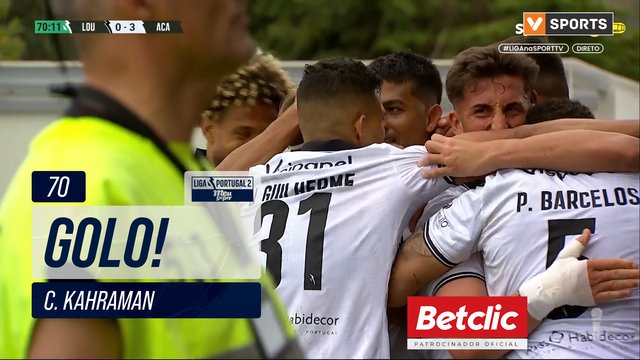 GOLO! Académico, C. Kahraman aos 70', Lourosa FC 0-3 Académico