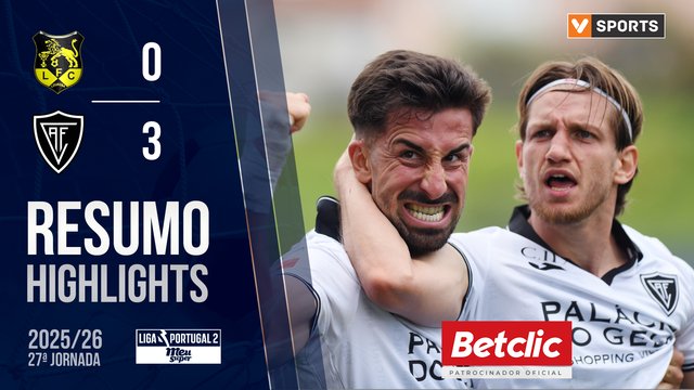 Liga Meu Super (27ª Jornada): Resumo Lourosa FC 0-3 Académico