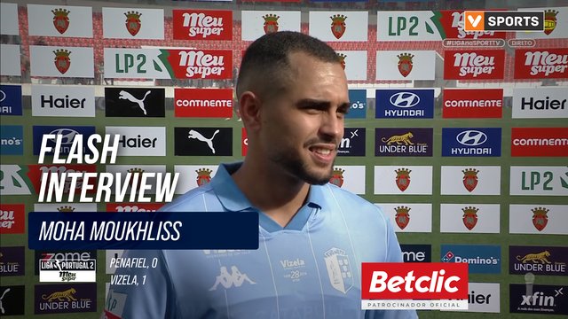 Flash Interview Moha Moukhliss (Vizela)