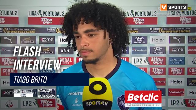 Flash Interview Tiago Brito (Oliveirense)