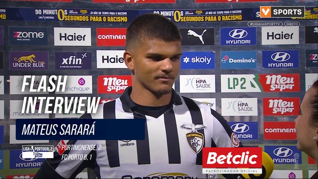 Flash Interview Mateus Sarará (Portimonense)