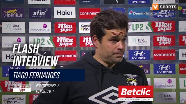 Flash Interview Tiago Fernandes (Portimonense)