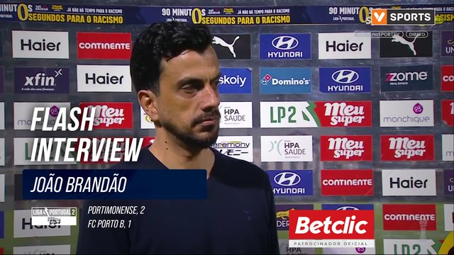 Flash Interview João Brandão (FC Porto B)