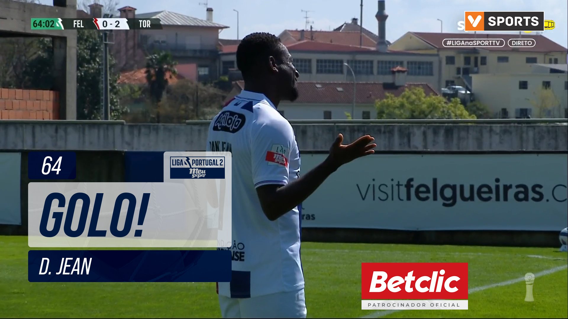 Liga Portugal - GOLO! SCU Torreense, D. Jean aos 64', FC Felgueiras 0-2 ...