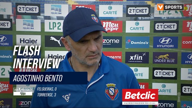 Flash Interview Agostinho Bento (Felgueiras)