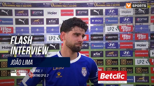 Flash Interview João Lima (Feirense)