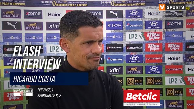 Flash Interview Ricardo Costa (Feirense)