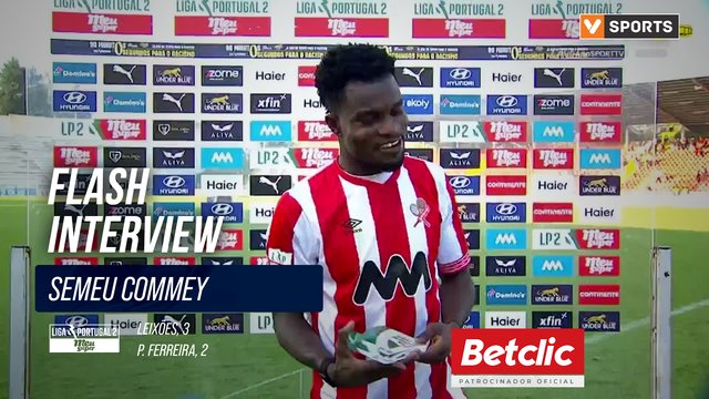 Flash Interview Semeu Commey (Leixões)