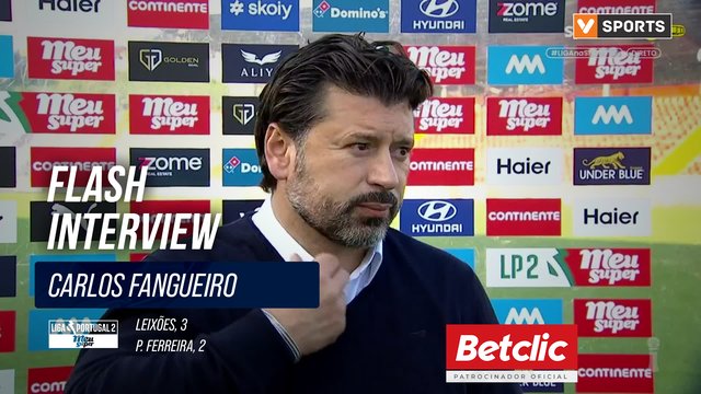Flash Interview Carlos Fangueiro (Leixões)