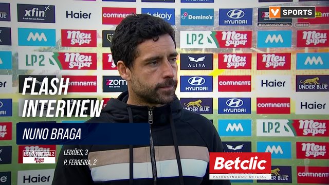 Flash Interview Nuno Braga (P. Ferreira)