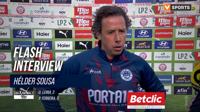 Flash Interview Hélder Sousa (U. Leiria)