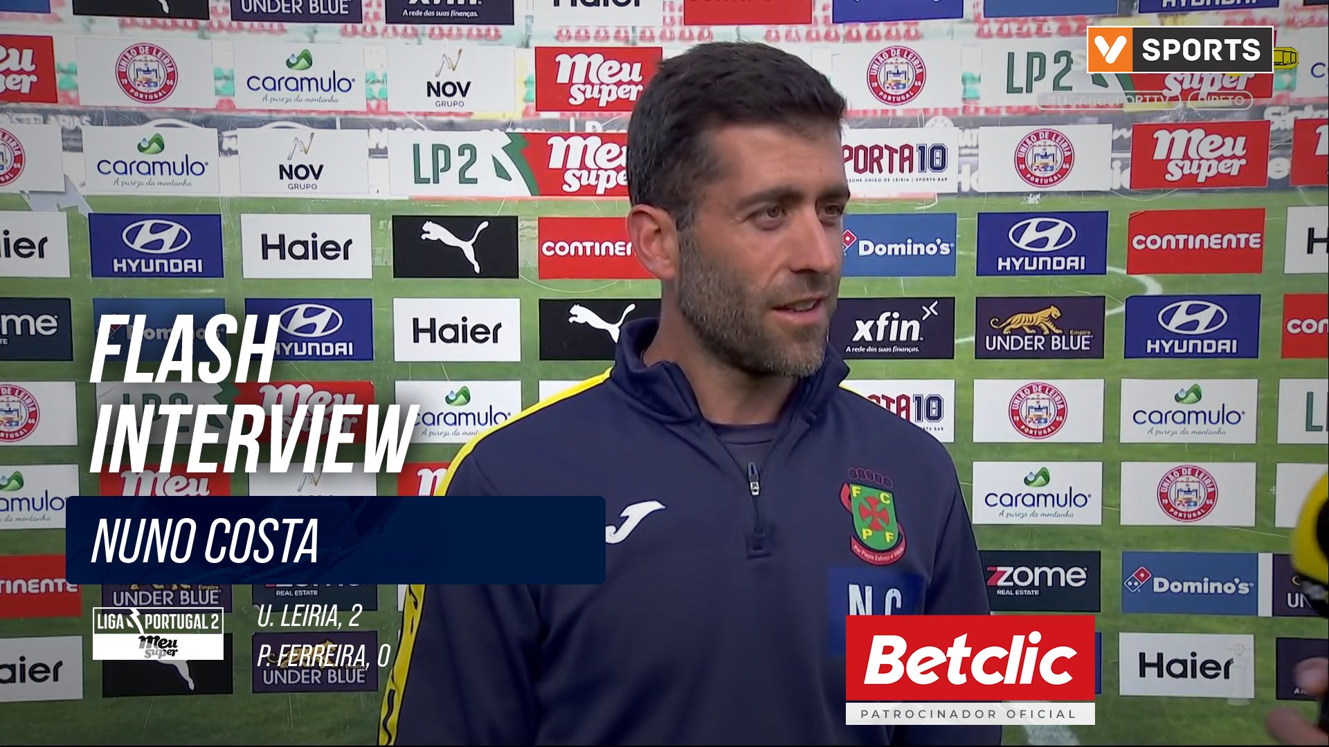Flash Interview Nuno Costa (P. Ferreira)