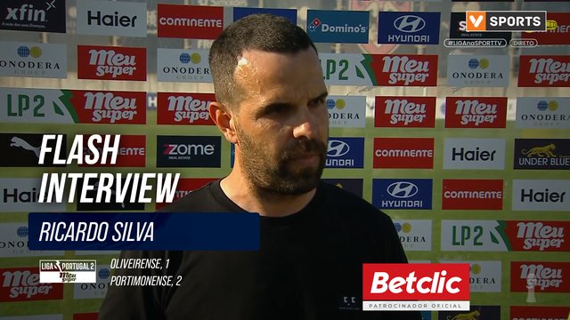 Flash Interview Ricardo Silva (Oliveirense)