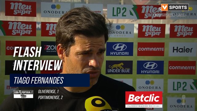 Flash Interview Tiago Fernandes (Portimonense)