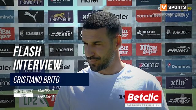 Flash Interview Cristiano Brito (Farense)