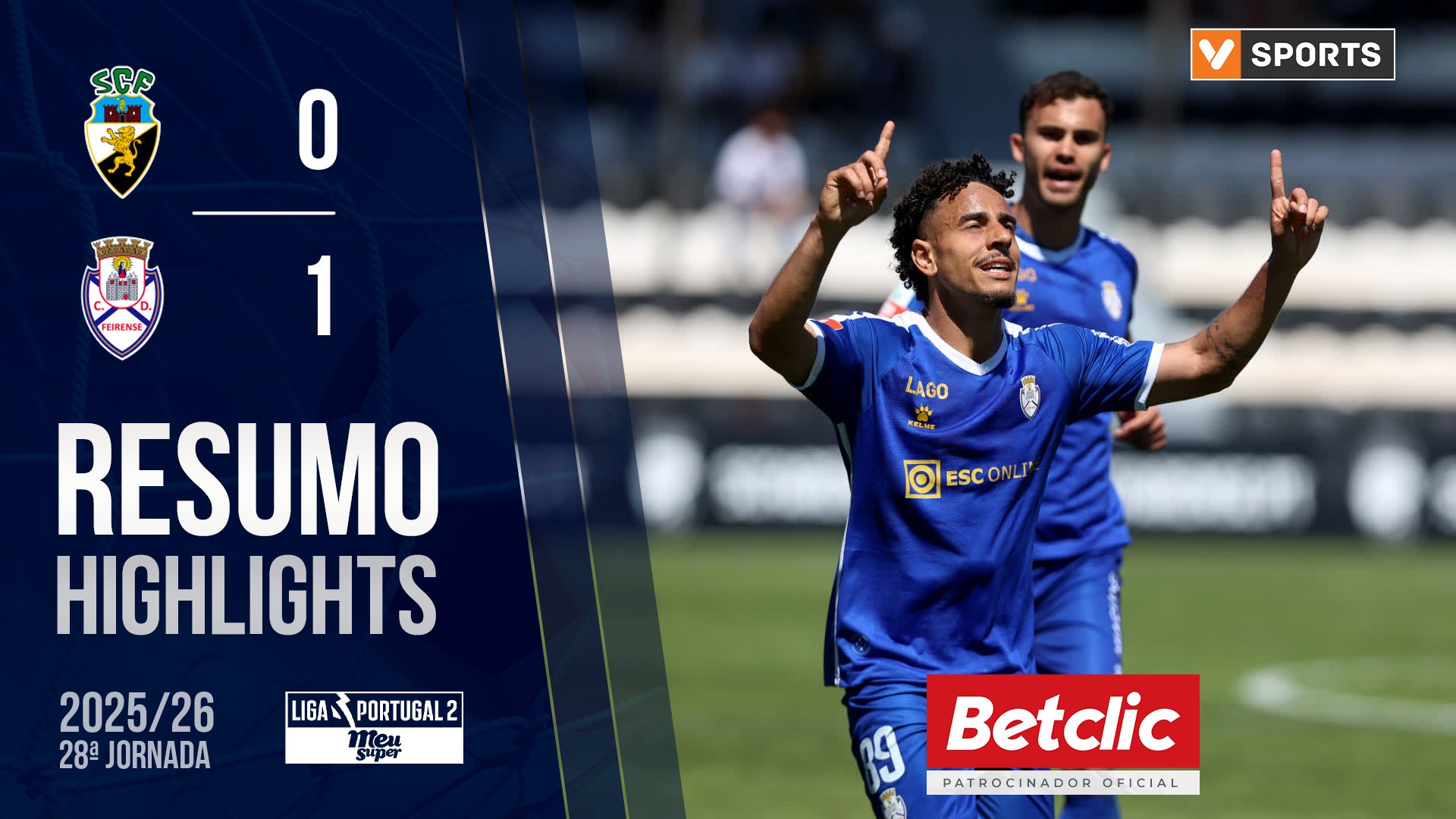 Liga Meu Super (28ª Jornada): Resumo SC Farense 0-1 CD Feirense
