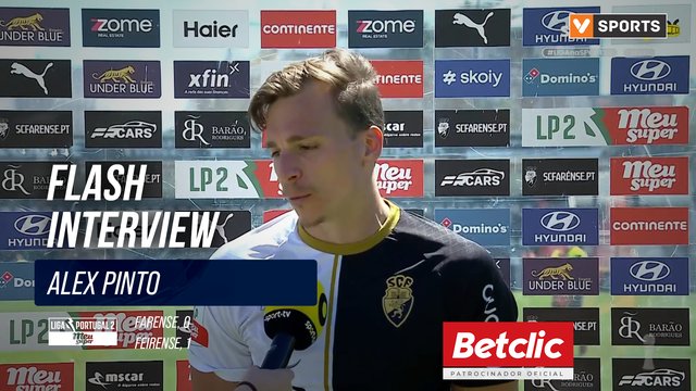 Flash Interview Alex Pinto (Farense)