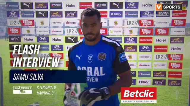 Flash Interview Samu Silva (Marítimo)