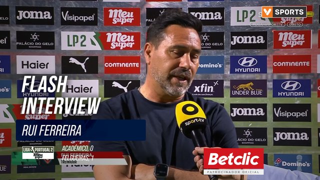Flash Interview Rui Ferreira (Felgueiras)