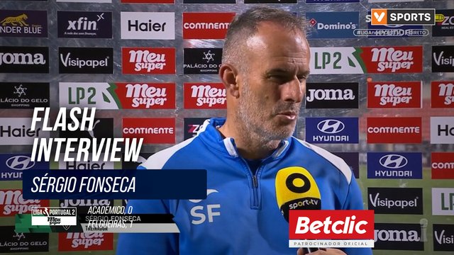 Flash Interview Sérgio Fonseca (Académico)