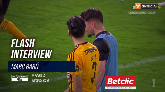 U. Leiria, Flash Interview, Marc Baró