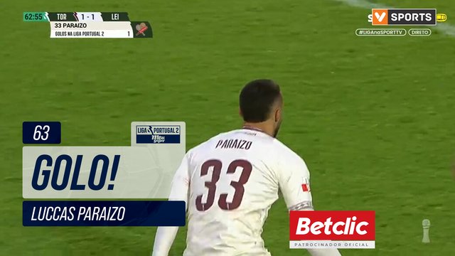 GOLO! Leixões, Luccas Paraizo aos 63', Torreense 1-1 Leixões