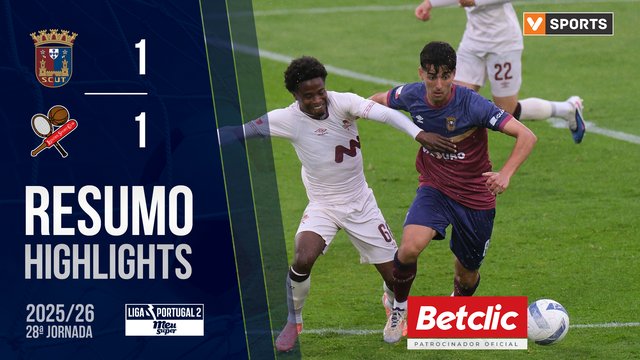 Liga Meu Super (28ª Jornada): Resumo Torreense 1-1 Leixões