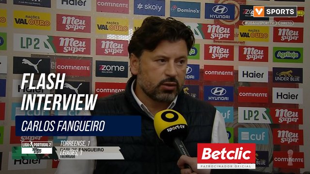 Flash Interview Carlos Fangueiro (Leixões)