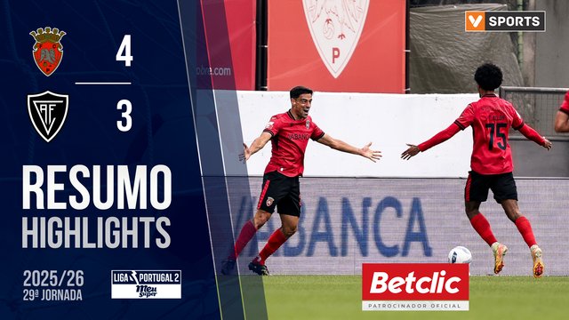 Liga Meu Super (29ª Jornada): Resumo FC Penafiel 4-3 Académico