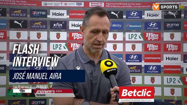 Flash Interview José Manuel Aira (Penafiel)