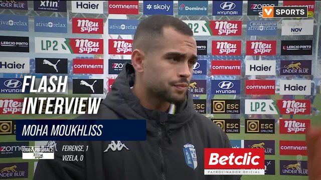 Flash Interview Moha Moukhliss (Vizela)
