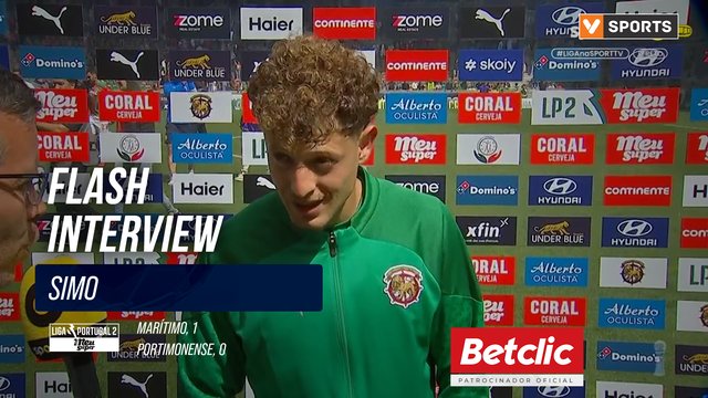 Flash Interview Simo (Marítimo)