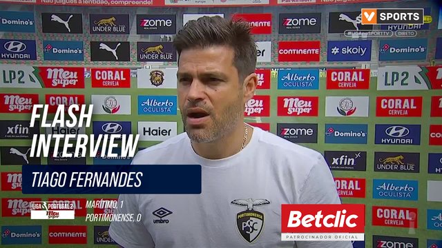 Flash Interview Tiago Fernandes (Portimonense)