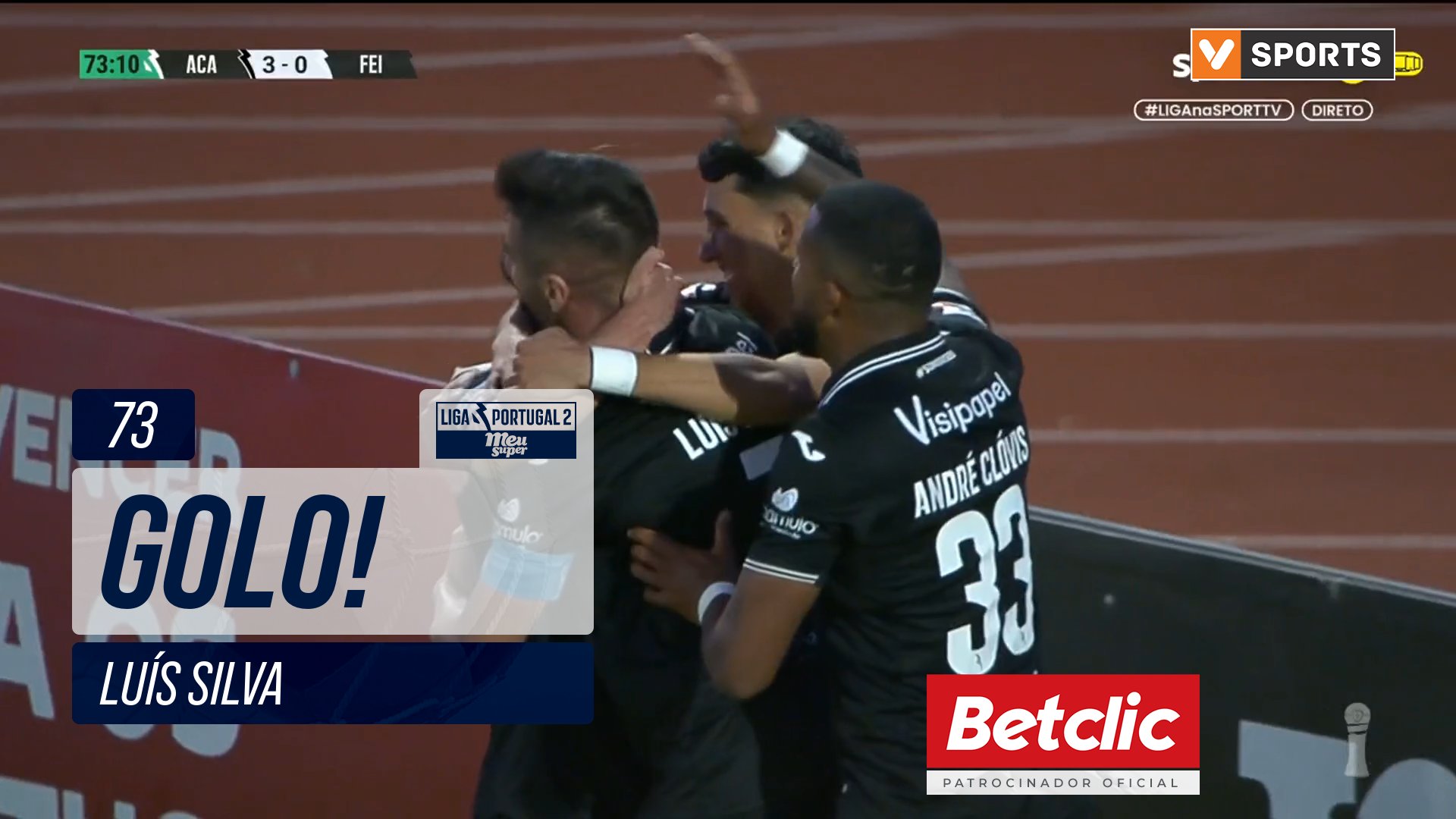 GOLO! Académico, Luís Silva aos 73', Académico ...