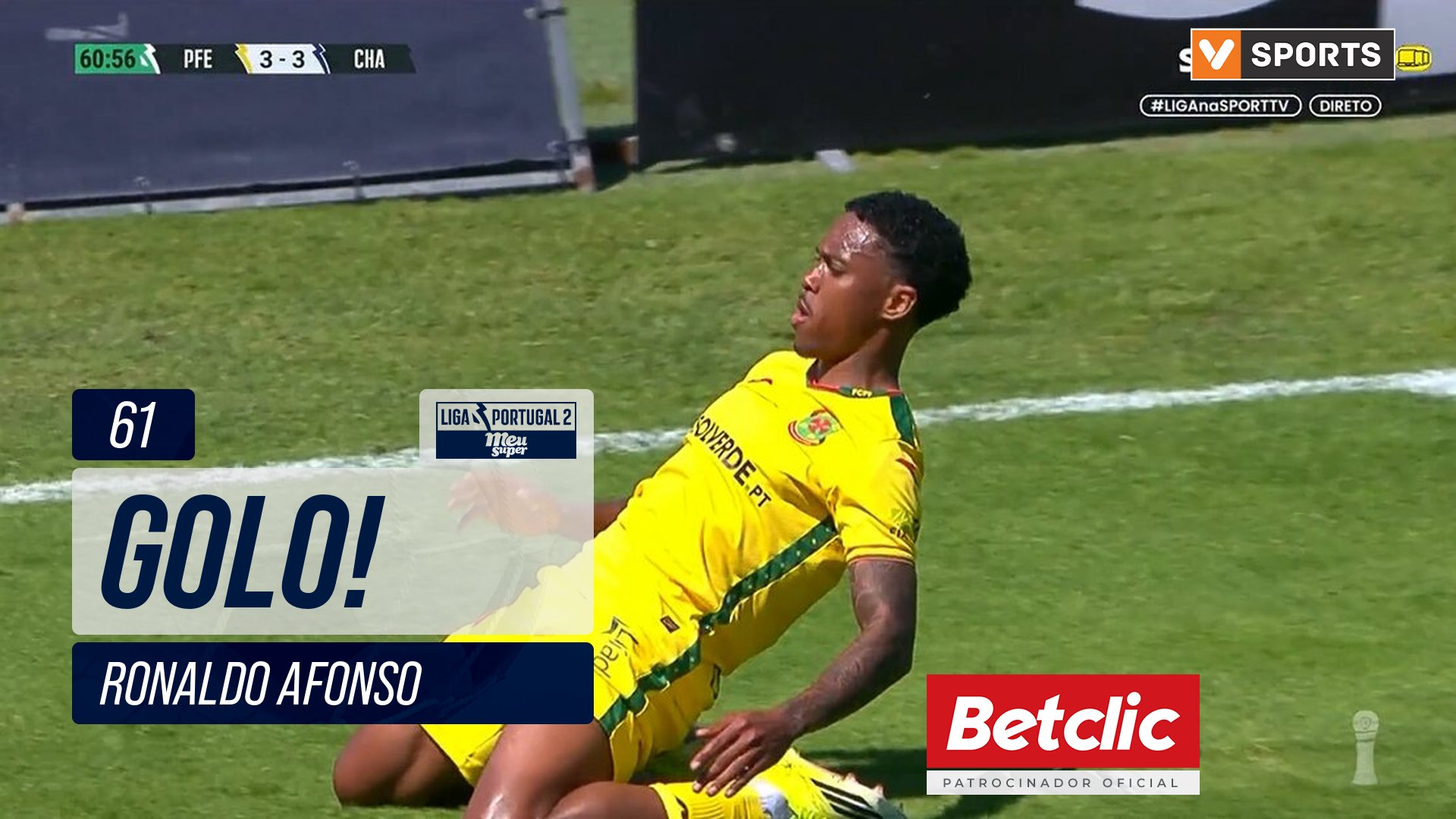 GOLO! P. Ferreira, Ronaldo Afonso aos 61', P. Ferr...