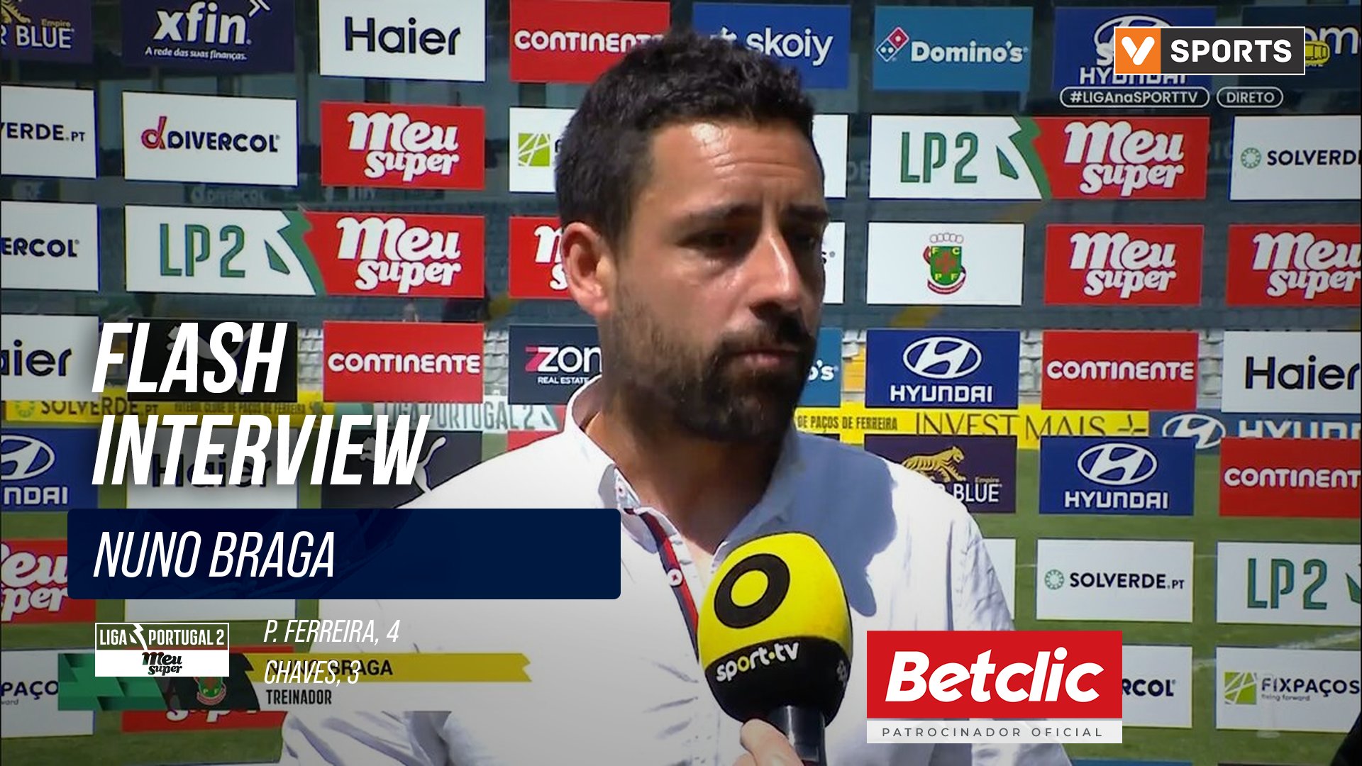 Flash Interview Nuno Braga (P.Ferreira)