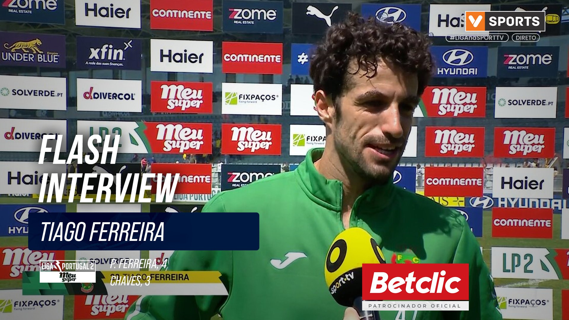 P. Ferreira, Flash Interview, Tiago Ferreira