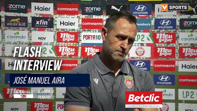 Flash Interview José Manuel Aira (Penafiel)