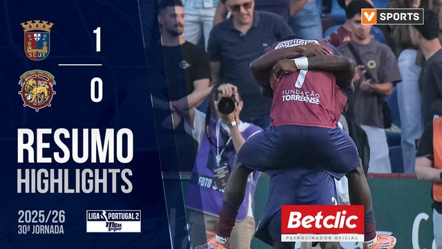 Liga Meu Super (30ª Jornada): Resumo SCU Torreense 1-0 Marítimo M.