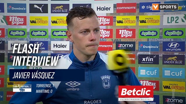 Flash Interview Javier Vásquez (Torreense)