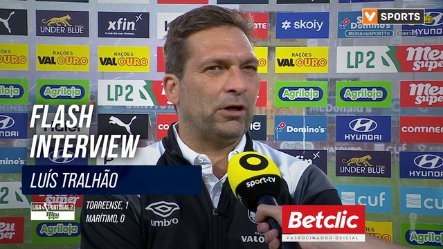 Flash Interview Luís Tralhão (Torreense)