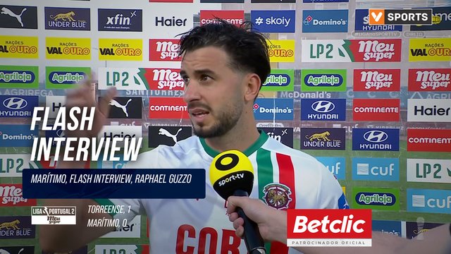 Marítimo, Flash Interview, Raphael Guzzo