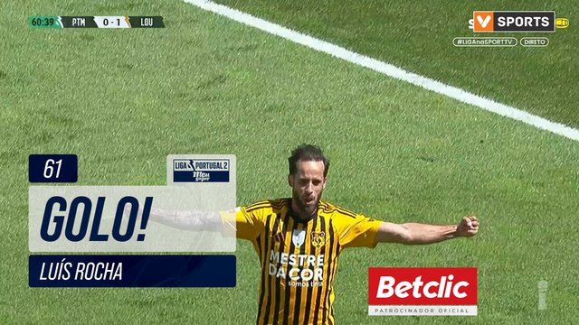 GOLO! Lourosa FC, Luís Rocha aos 61', Portimonense 0-2 Lourosa FC