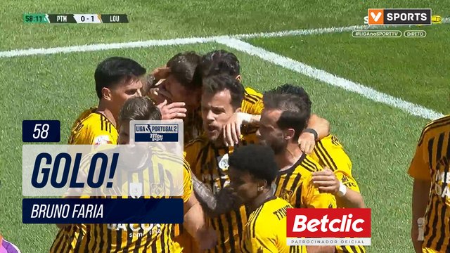 GOLO! Lourosa FC, Bruno Faria aos 58', Portimonense 0-1 Lourosa FC